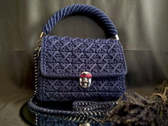 Download Crochet Pattern Women Handbag PDF Video - Premium Resources