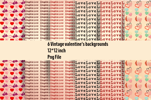 Download Vintage Valentine Background - Valentine background Collection